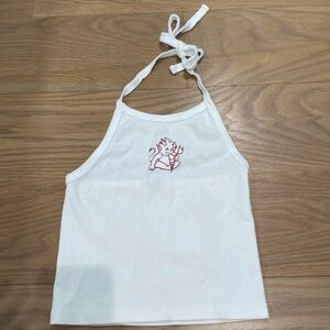 Devil Halter top, brandy Melville